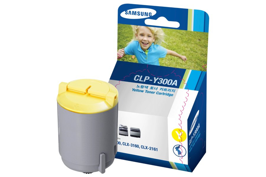 SAMSUNG Toner Jaune CLP-300/CLX-3160 (CLP-Y300A) - 1000 pages