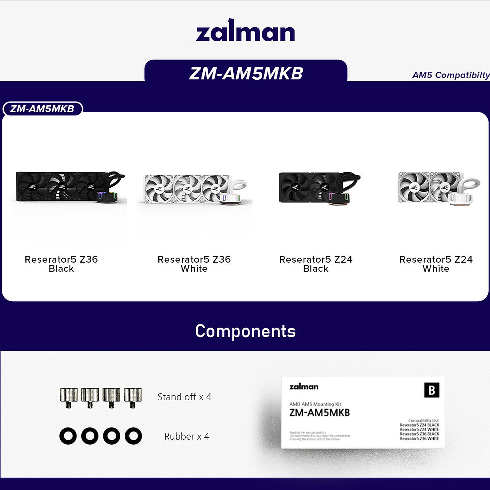 ZALMAN ZM-AM5MKB