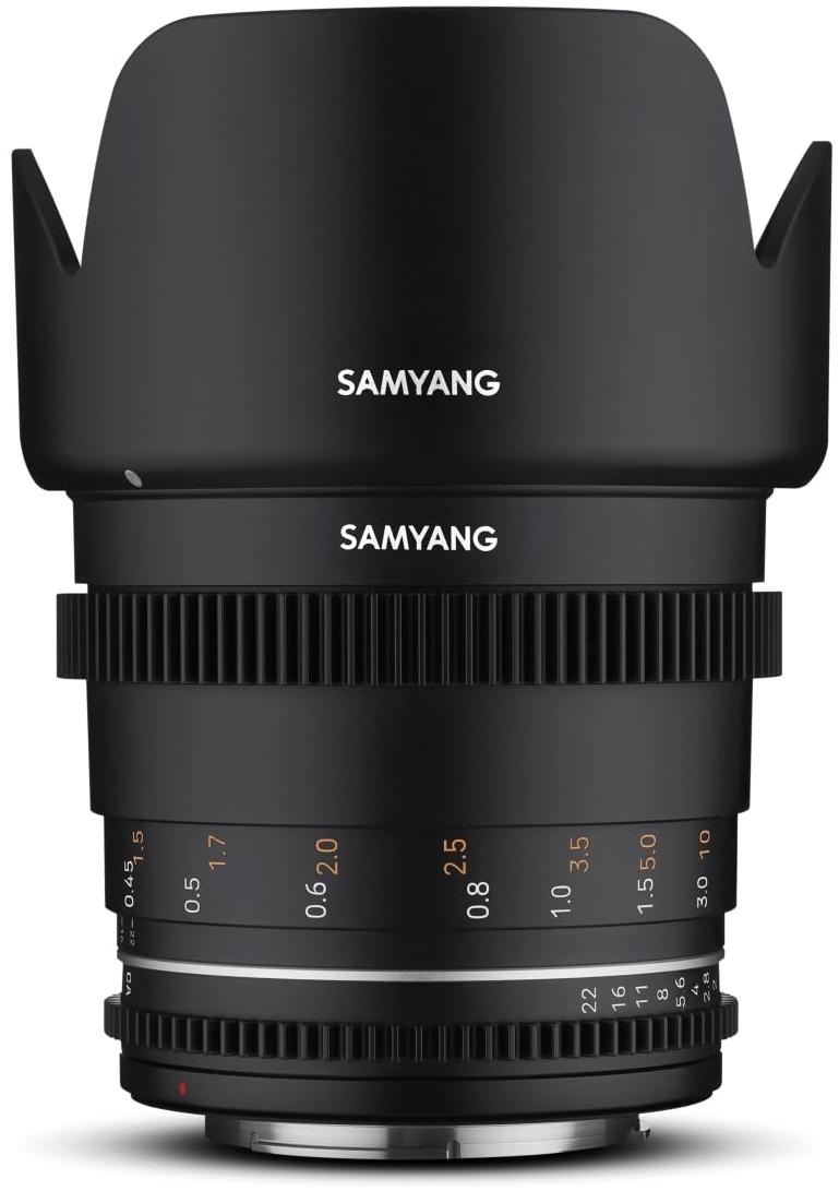 Samyang Objectif hybride vidéo VDSLR 50mm T1.5 MK2 noir pour Sony FE