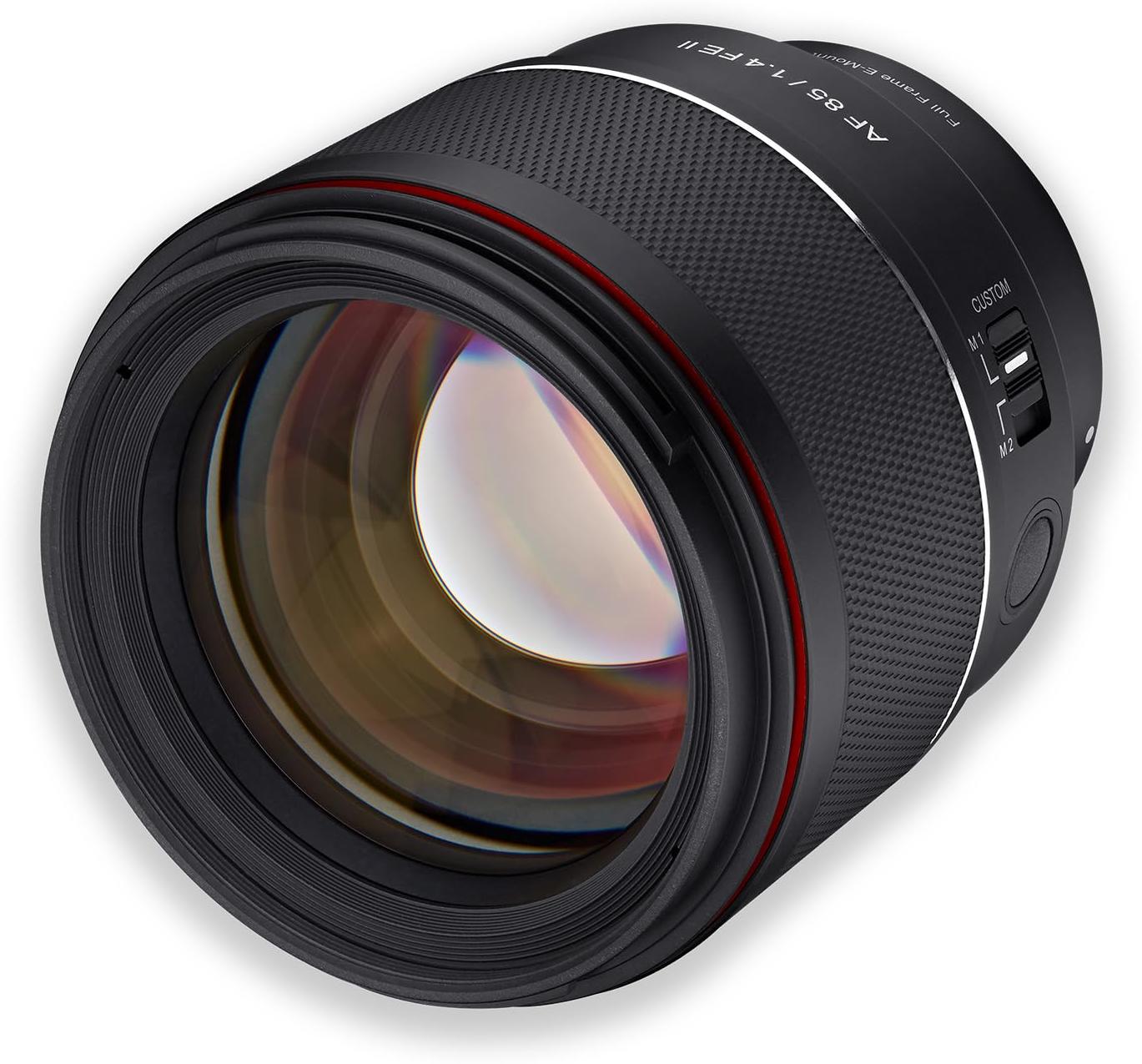 Samyang Objectif hybride AF 85mm f/1.4 II noir pour Sony FE