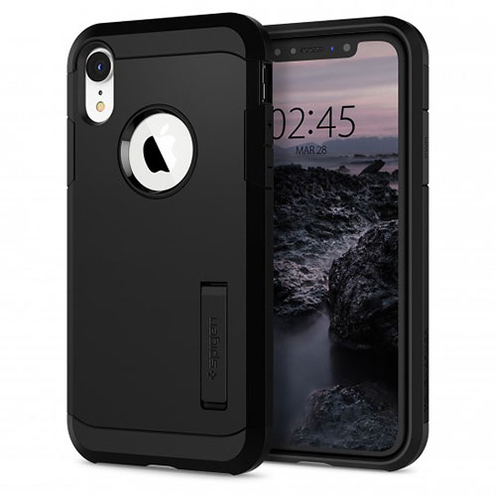SPIGEN Case Tough Armor Noir iPhone XR