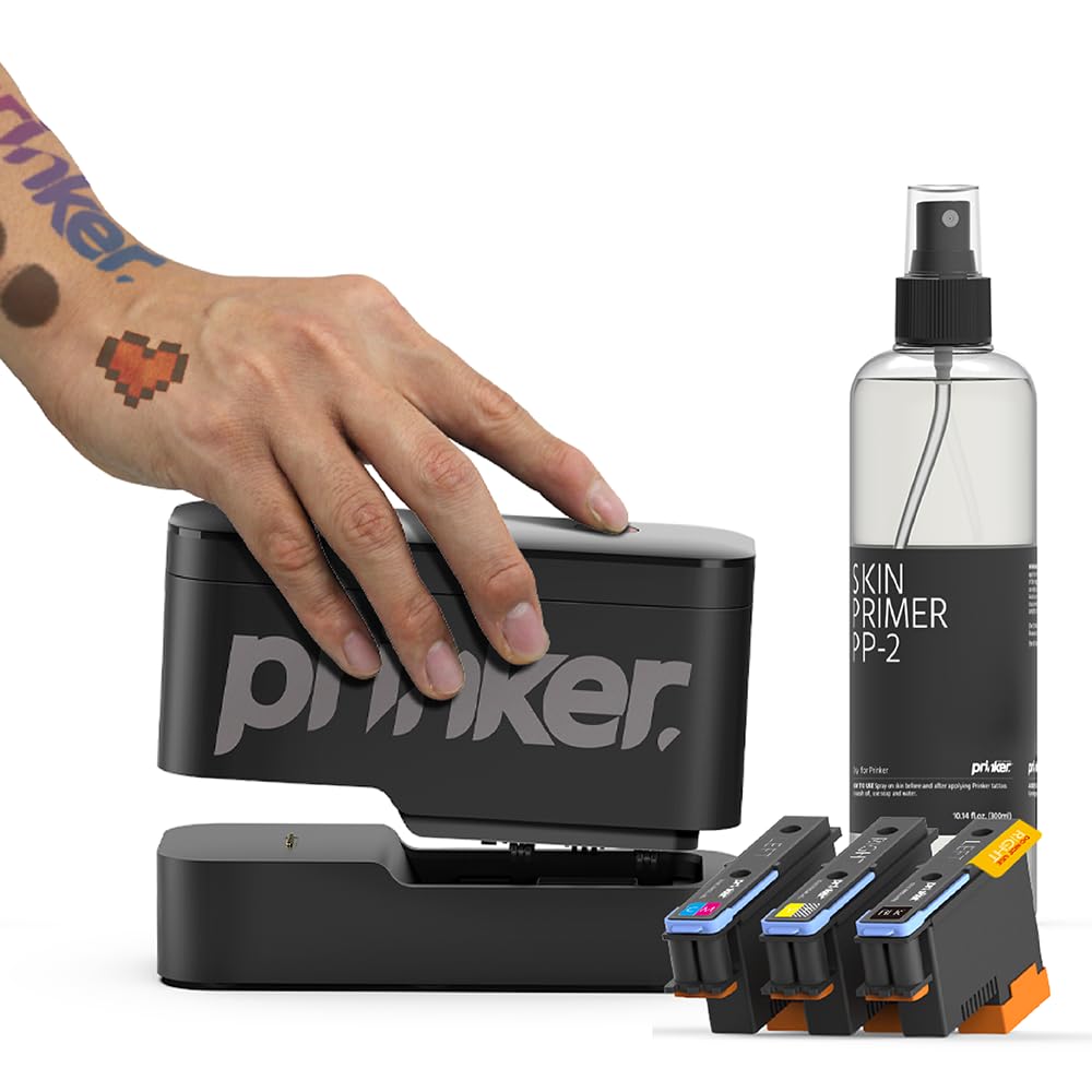 PRINKER Modèle du produit : Imprimante Tattoo, Prinker S, 22 x 1 000 mm, couleur