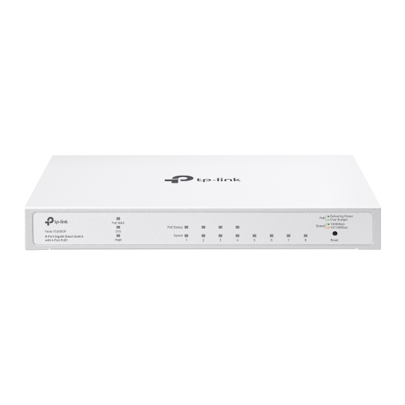 TPLINK Modèle du produit : 8-Port Gigabit Smart Switch with 4-Port PoE+