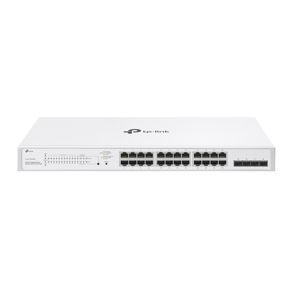 TPLINK Modèle du produit : 28-Port Gigabit Smart Switch with 24-Port PoE+