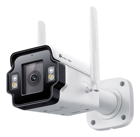 TPLINK VIGI 4MP Outdoor Full-Color 4G Bullet Network Camera 4G Cat4 LTE-TDD/LTE-FDD/WCDMA 3xLAN Ports 4MP 1/2.7inch