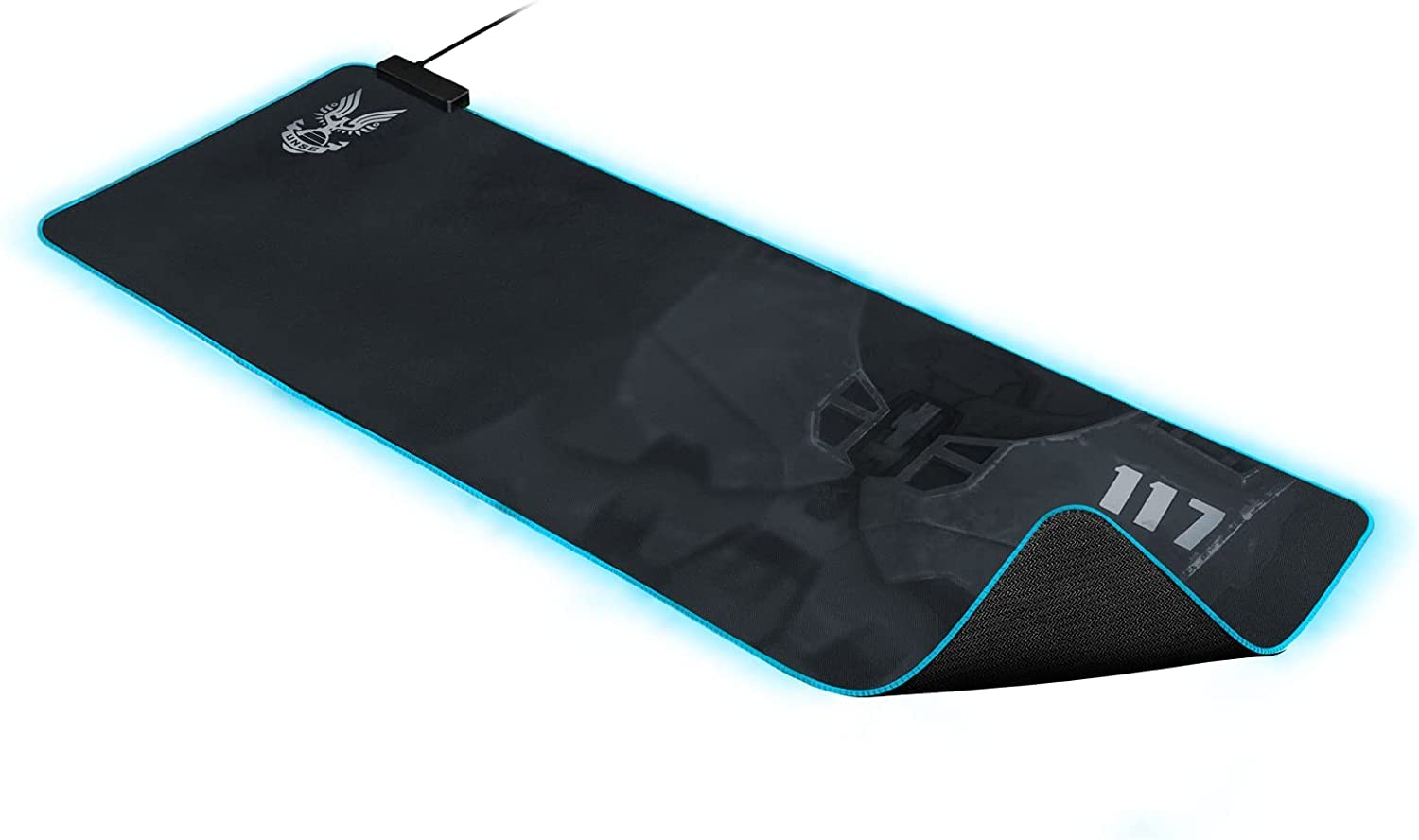 Razer Tapis de souris de jeu Goliathus Extended Chroma noir/gris HALO Infinite Edition