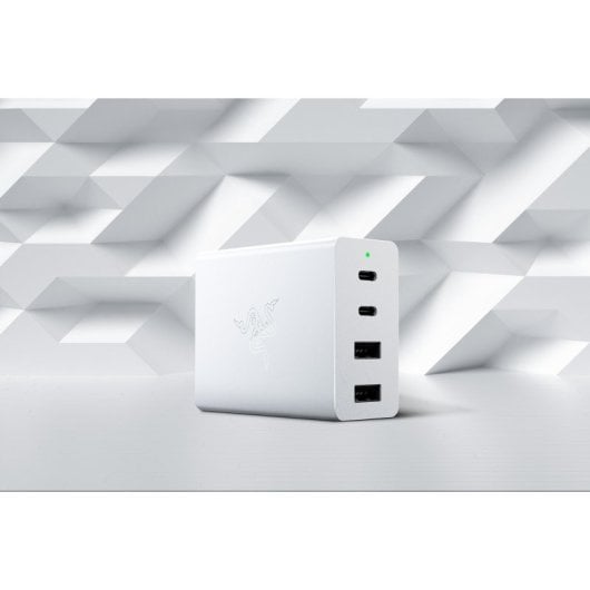 Razer Chargeur RC21-01700200-R3M1 pour appareils mobiles, casques, écouteurs, téléphone portable, netbook, ordinateur portable, batterie externe, smartphone, montre connectée, tablette, téléphone, blanc, AC intérieur