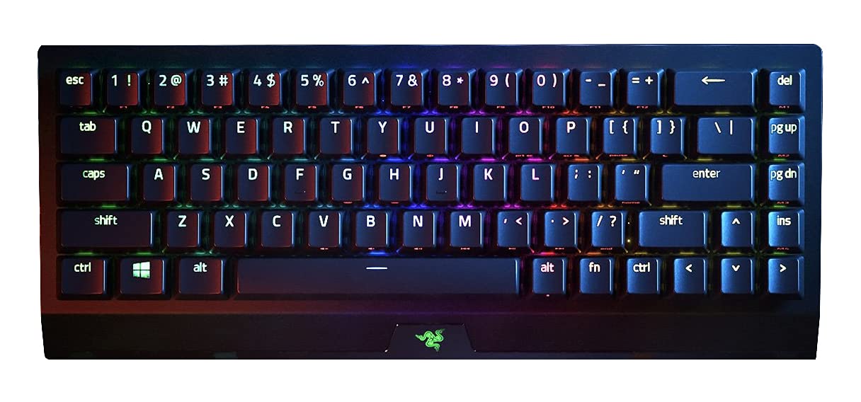 Razer BlackWidow V3 Mini HyperSpeed Gaming Tastatur, Yellow Switch