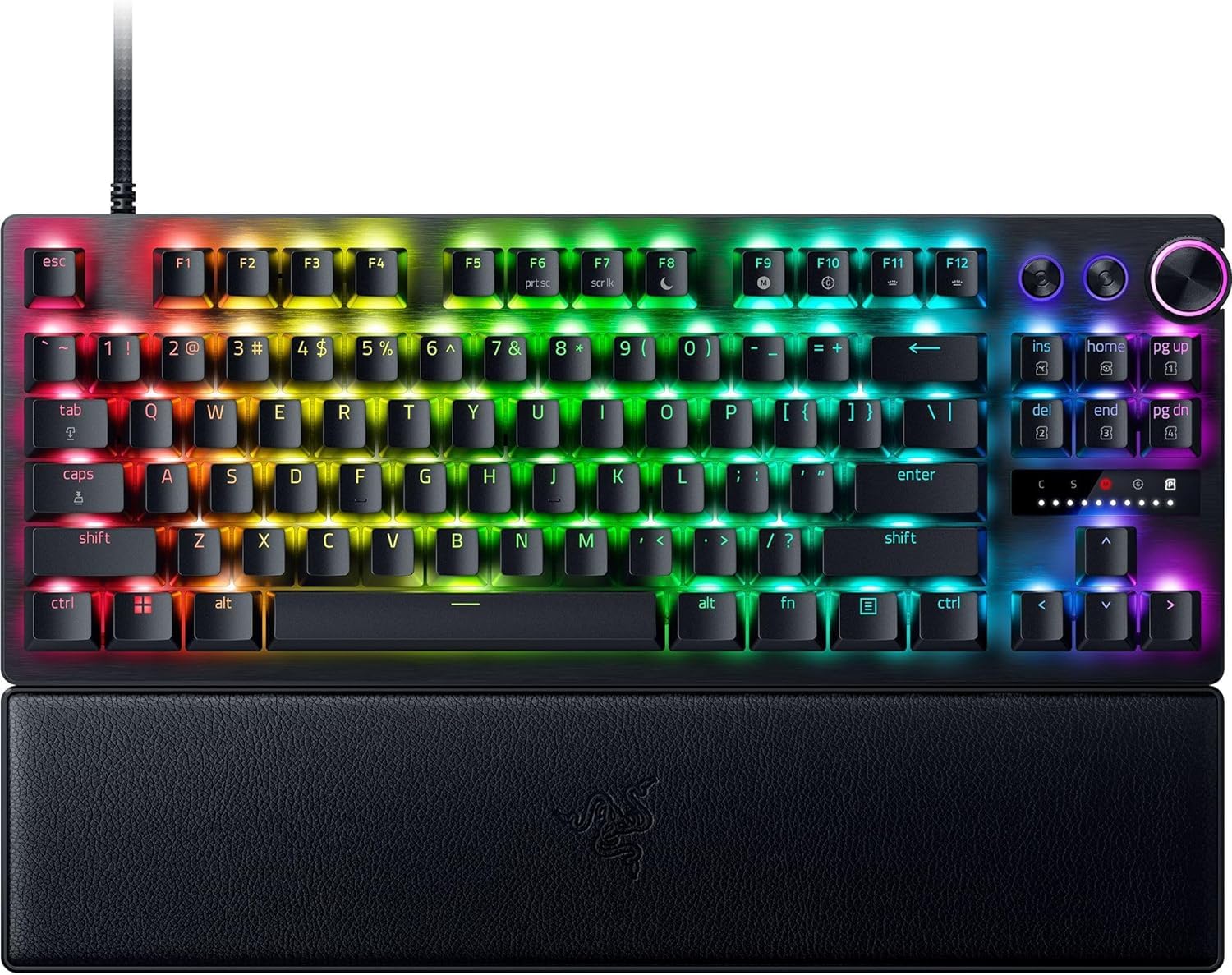 Razer Huntsman V3 Pro TKL commutateur de clavier de jeu mécanique disposition optique analogique Gen2 USA