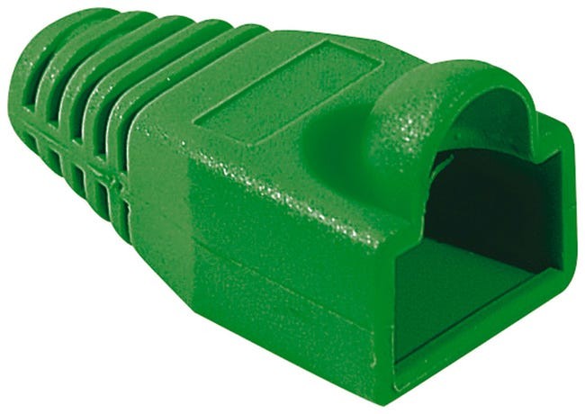 GENERIQUE Manchon RJ45 vert (sachet de 10)