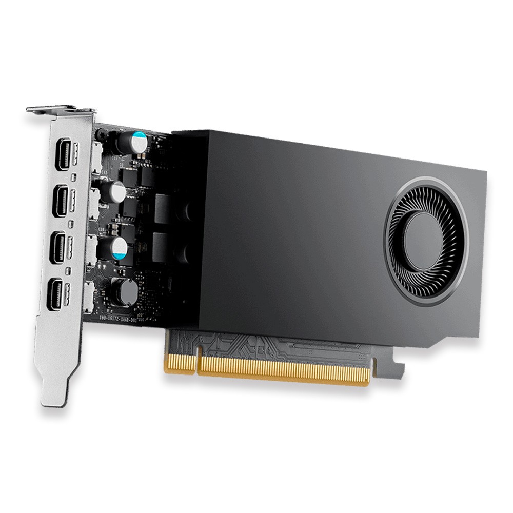 PNY PNY Quadro A400 (Power Limited)    4GB GDDR6 4xmDP LP