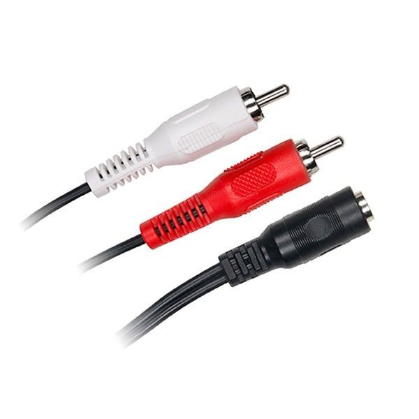 D2 Diffusion C ble Jack femelle/2 RCA m le 15 cm