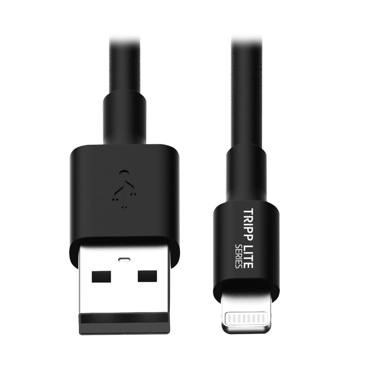 EATON TRIPPLITE USB-A to Lightning Sync/Charge Cable MFi Certified