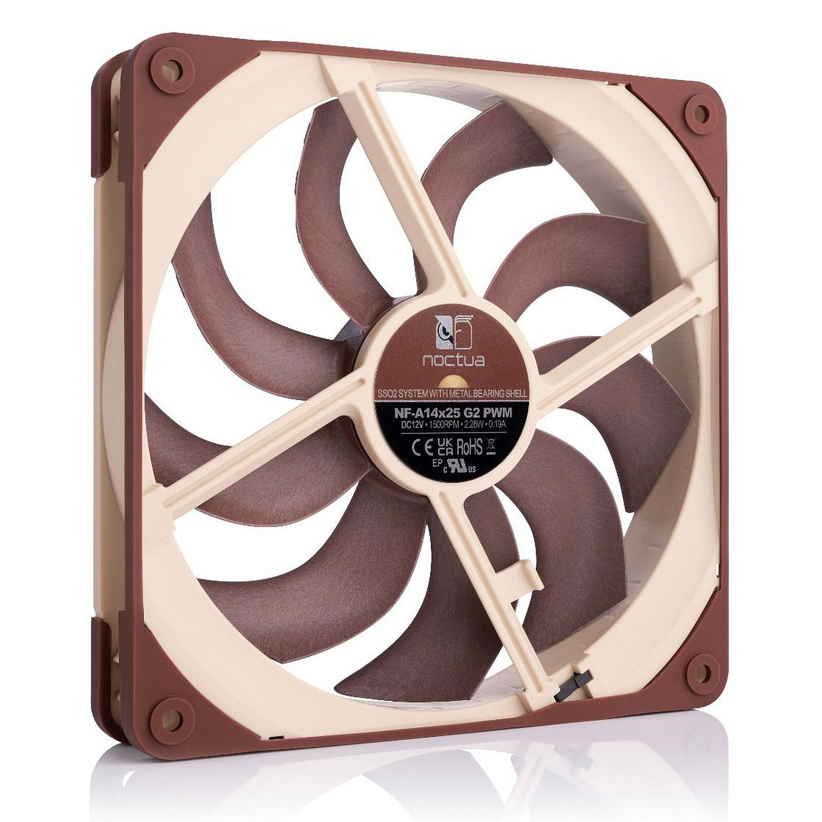 Noctua Modèle du produit : NF-A14X25 G2 PWM