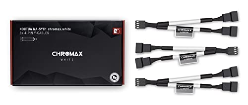 Noctua NA-SYC1 chromax.white Y-Splitterkabelset pour Ventilateur