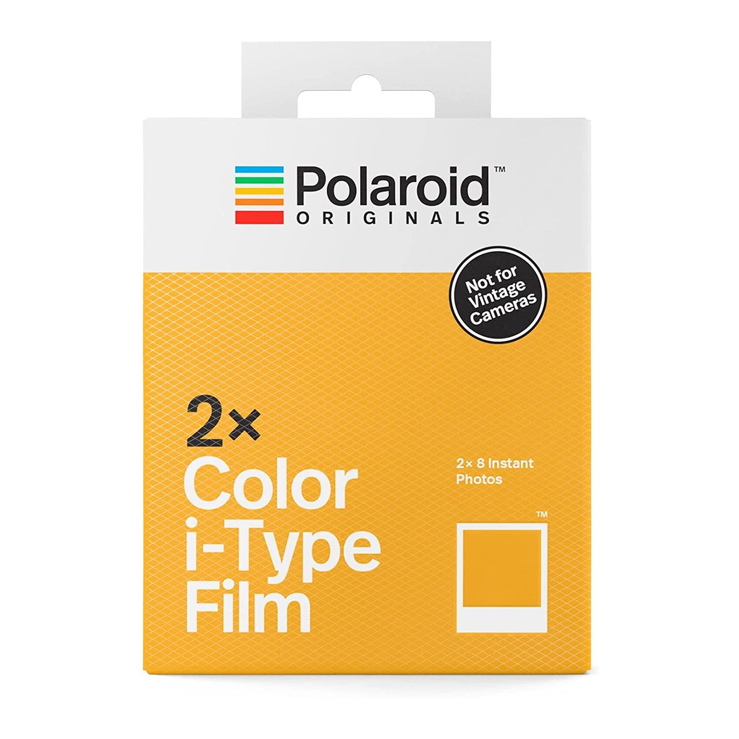 Polaroid Papier photo instantané Color i-Type Film x2