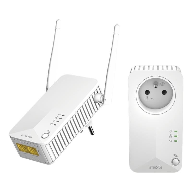 STRONG Kit CPL600 Mbits avec Module WiFi 300 Mbits