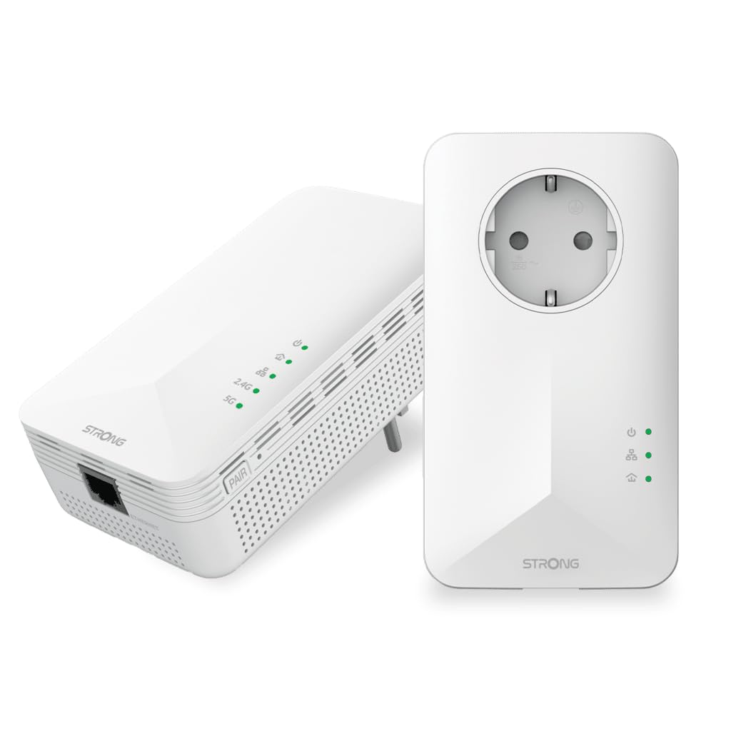 STRONG KIT2PRISES CPL WIFI 1000MB PRISE FILTRÉE