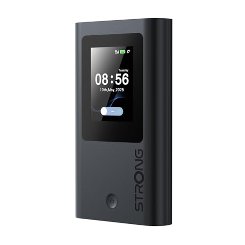 STRONG Routeur Portable 5GMIFIAX1800 Wi-Fi 6 Doble Bandes 5G Noir