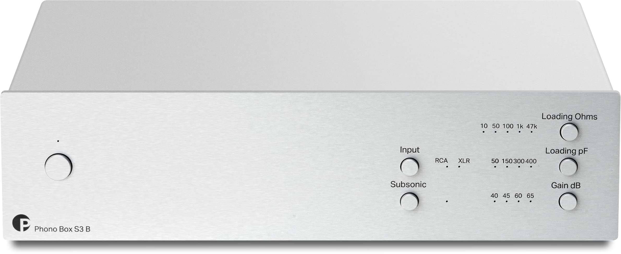 Pro-ject Préampli phono Phono Box S3B MM/MC Symétrique Argent