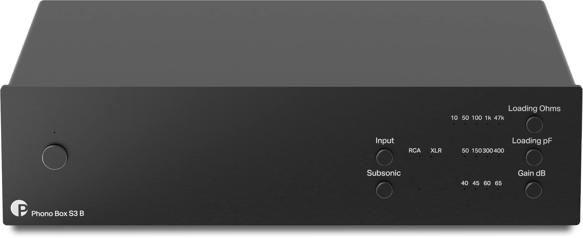 Pro-ject Préampli phono Phono Box S3B MM/MC Symétrique Noir