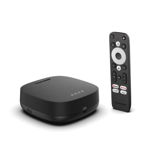 Thomson BOX PLUS 270G boîtier de télévision intelligent Gris 4K Ultra HD 32 Go Wifi Ethernet/LAN