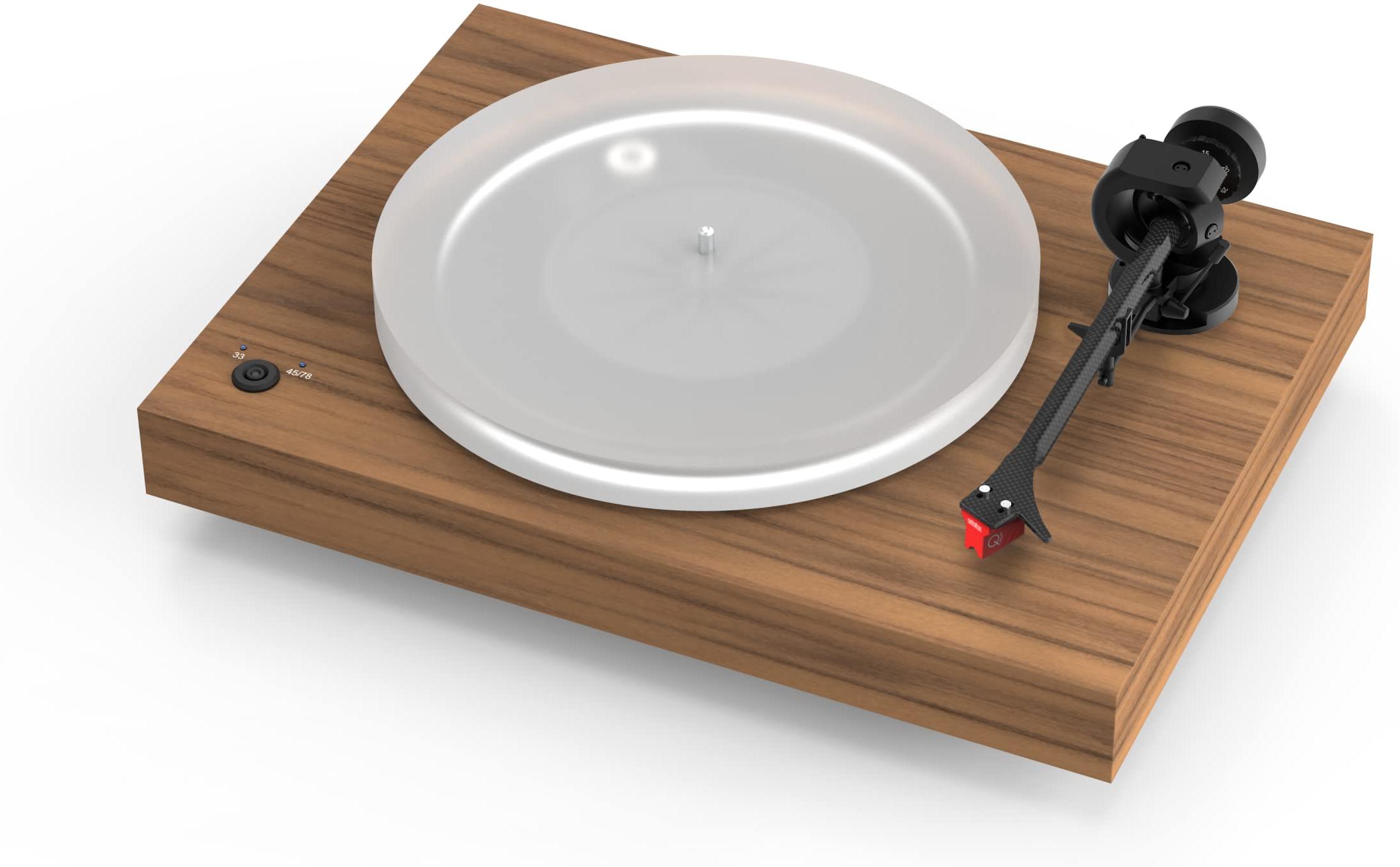 Pro-ject Platine vinyle X2B Noyer Ortofon + Cellule Quintet Red