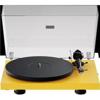 Pro-ject Platine vinyle Debut Carbon Evo II Jaune + Cellule Pick It MM Evo