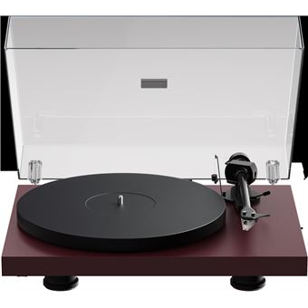 Pro-ject Platine vinyle Debut Carbon Evo II Bordeaux + Cellule Pick It MM Evo