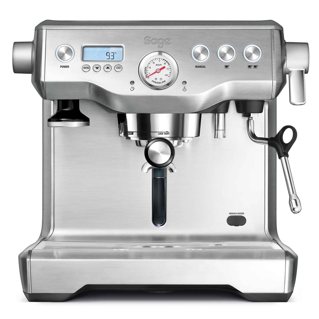 Sage the Dual Boiler Siebträgermaschine SES920BSS4EEU1 (edelstahl (gebürstet))