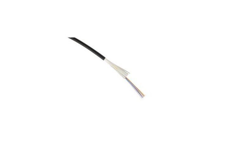 ekivalan Câble fibre optique 6 fibres OS2 9/125 structure semi-serrée 900um LS0H CPR Dca
