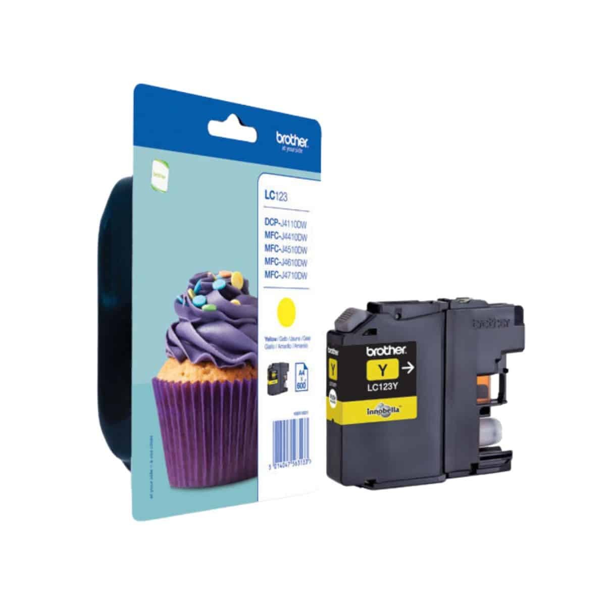 BROTHER Cartouche dencre Jaune haute capacité Projet de 10 000 pages pour Série X MFC-J6975DW MFC-J6977DW