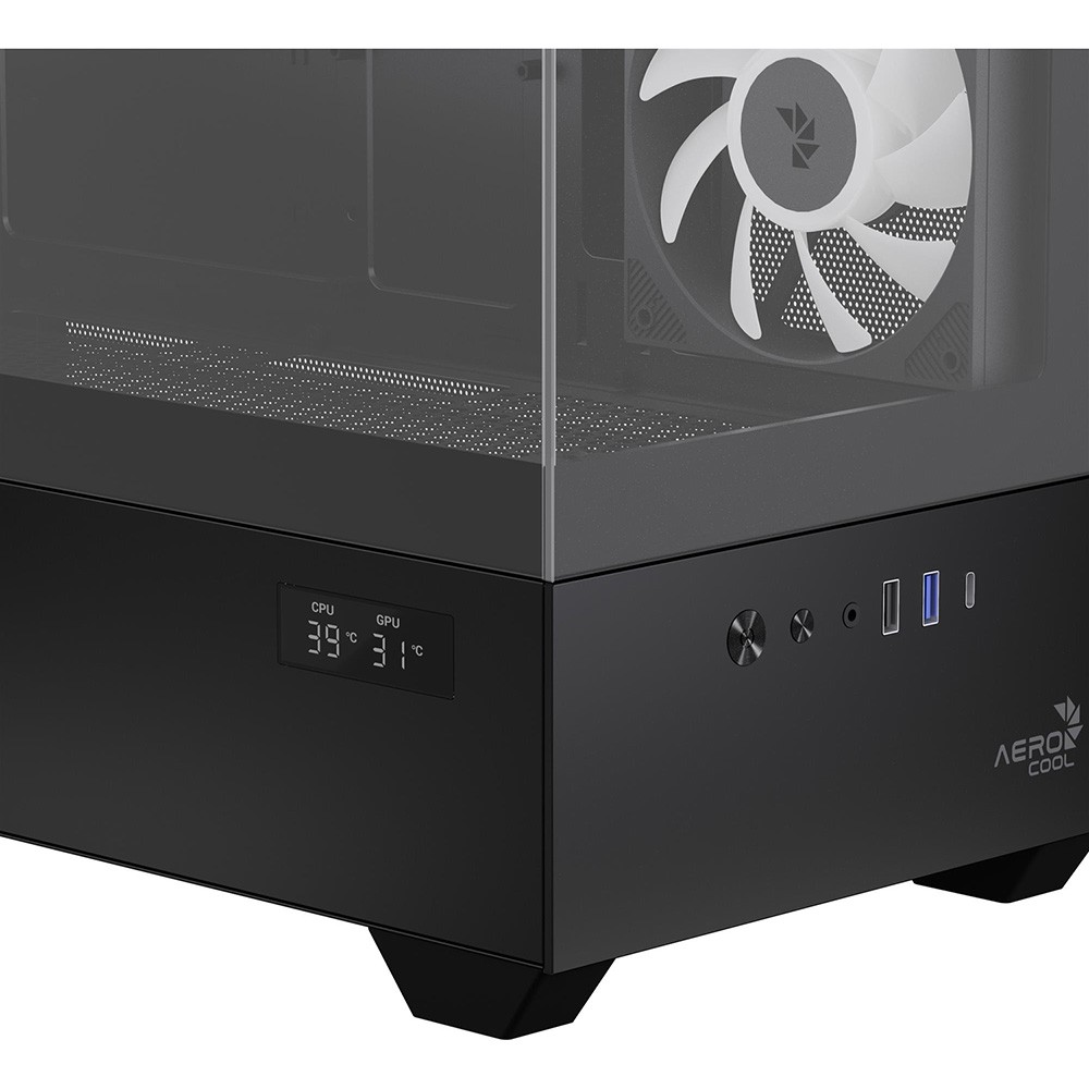 AEROCOOL P300D-G-BK-v1 (schwarz