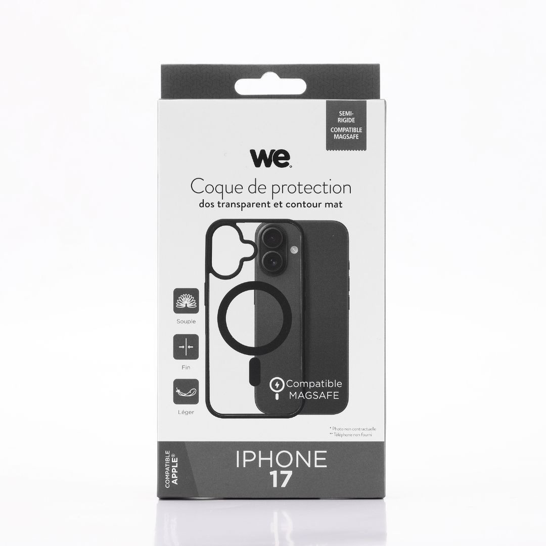 WE We Coque de protection RUBBER APPLE IPHONE 17