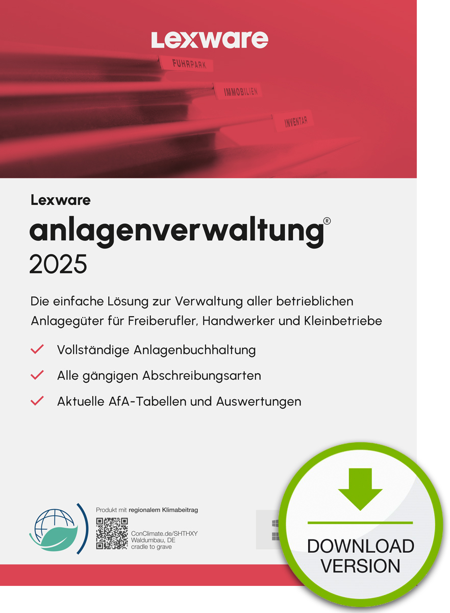 Lexar anlagenverwaltung 2025 ABO Download