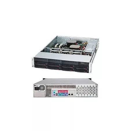SuperMicro Black 2U SC825TQC SAS3 WIO Chassis