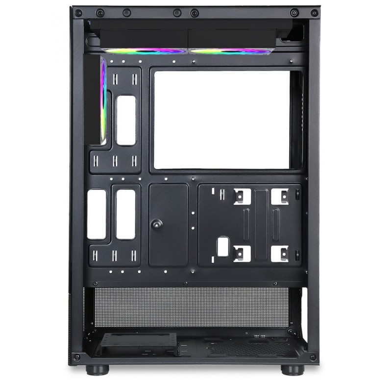 Spirit Of Gamer Boitier Moyen Tour ATX Spirit Of Gamer Spectra Dark RGB avec panneaux vitrÃ©s (Noir)