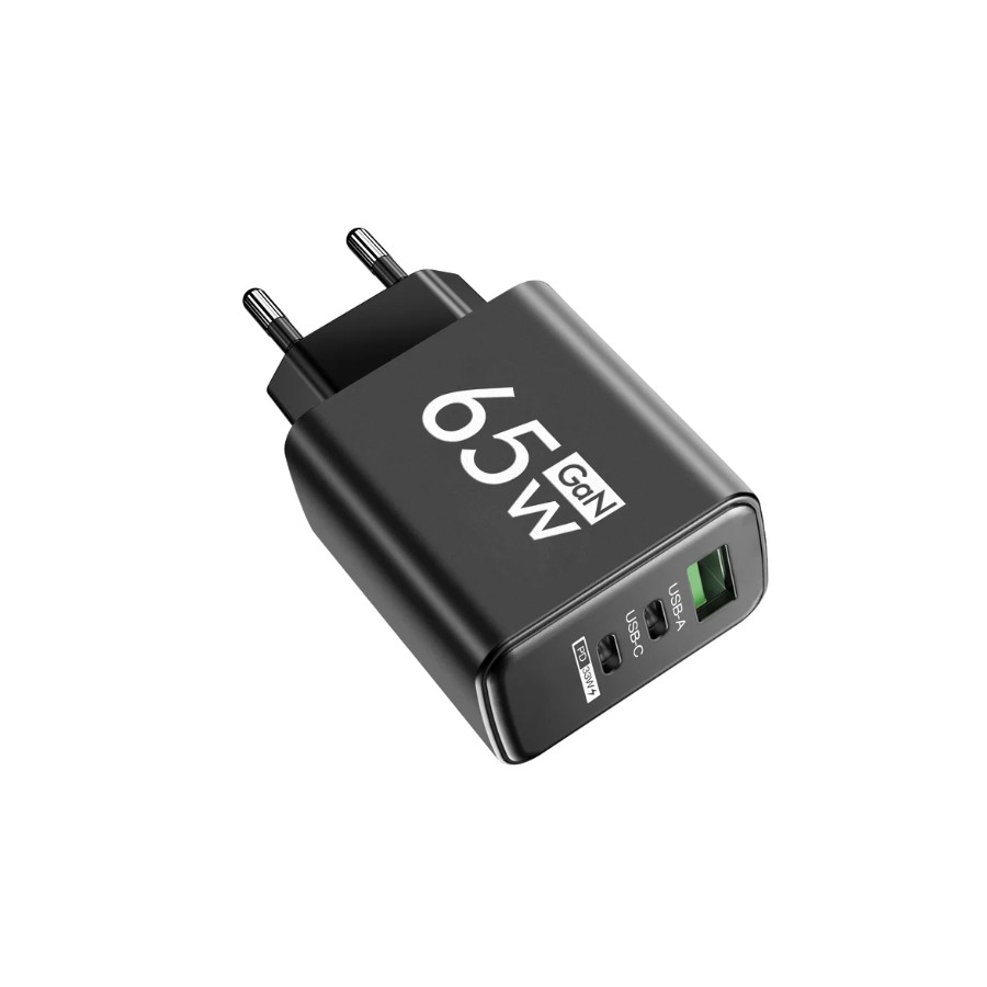 Havit Chargeur secteur  UC260 - 1x USB-A + 2x USB-C 65W (Noir)