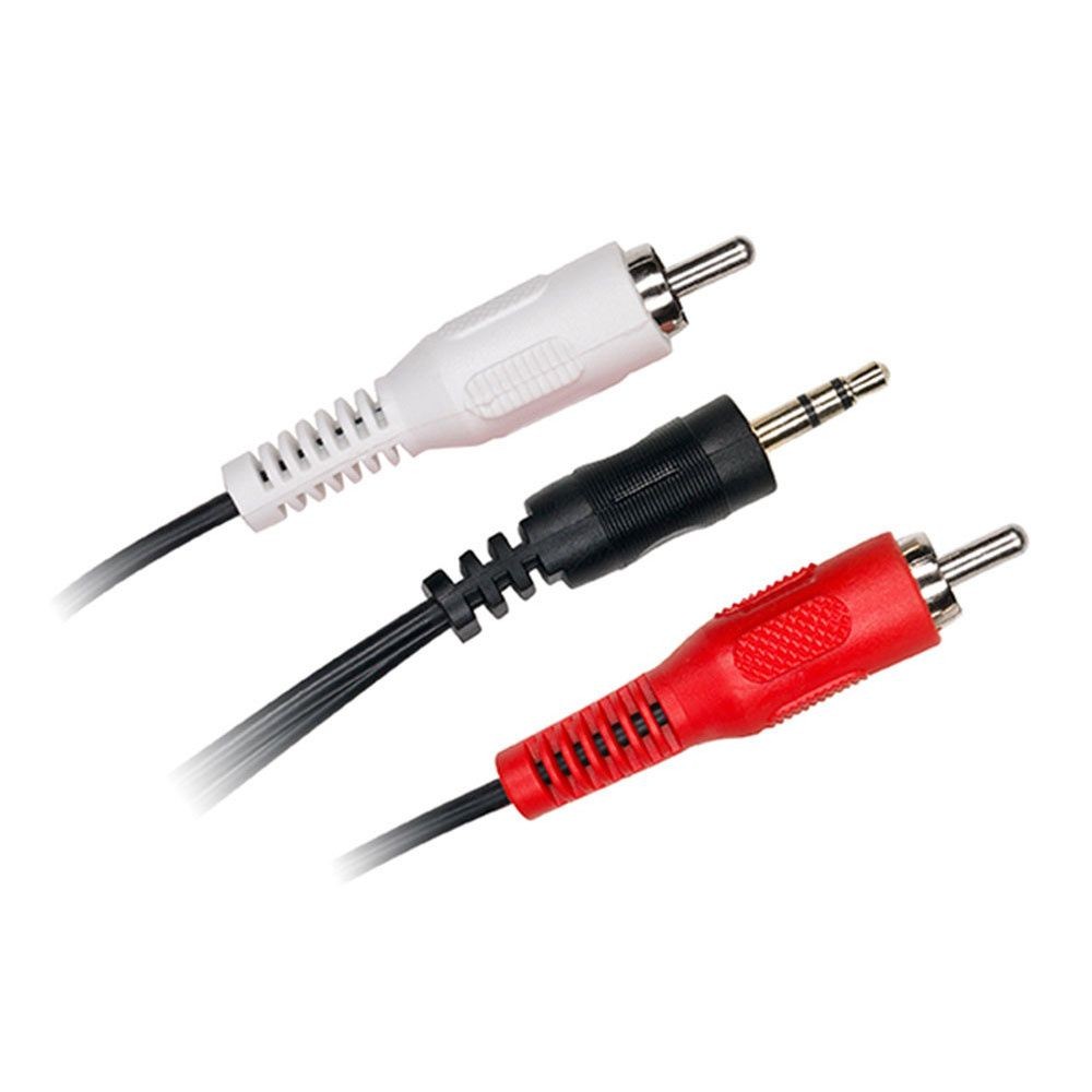 D2 Diffusion C ble Jack 3,5mm m le/2RCA m le 5m