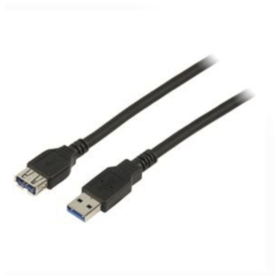GENERIQUE RALLONGE USB 3.2 Gen1 A / A NOIR 3,0 M
