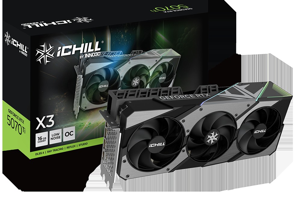 Inno3D GeForce RTX 5070 Ti ICHILL X3