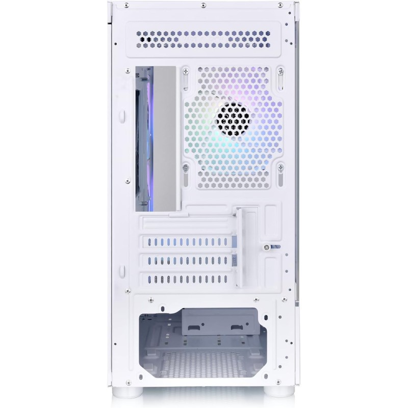XYZprinting Boitier Mini Tour Micro ATX  TITANIUM VIEW LITE ARGB avec panneaux vitrÃ©s (Blanc)
