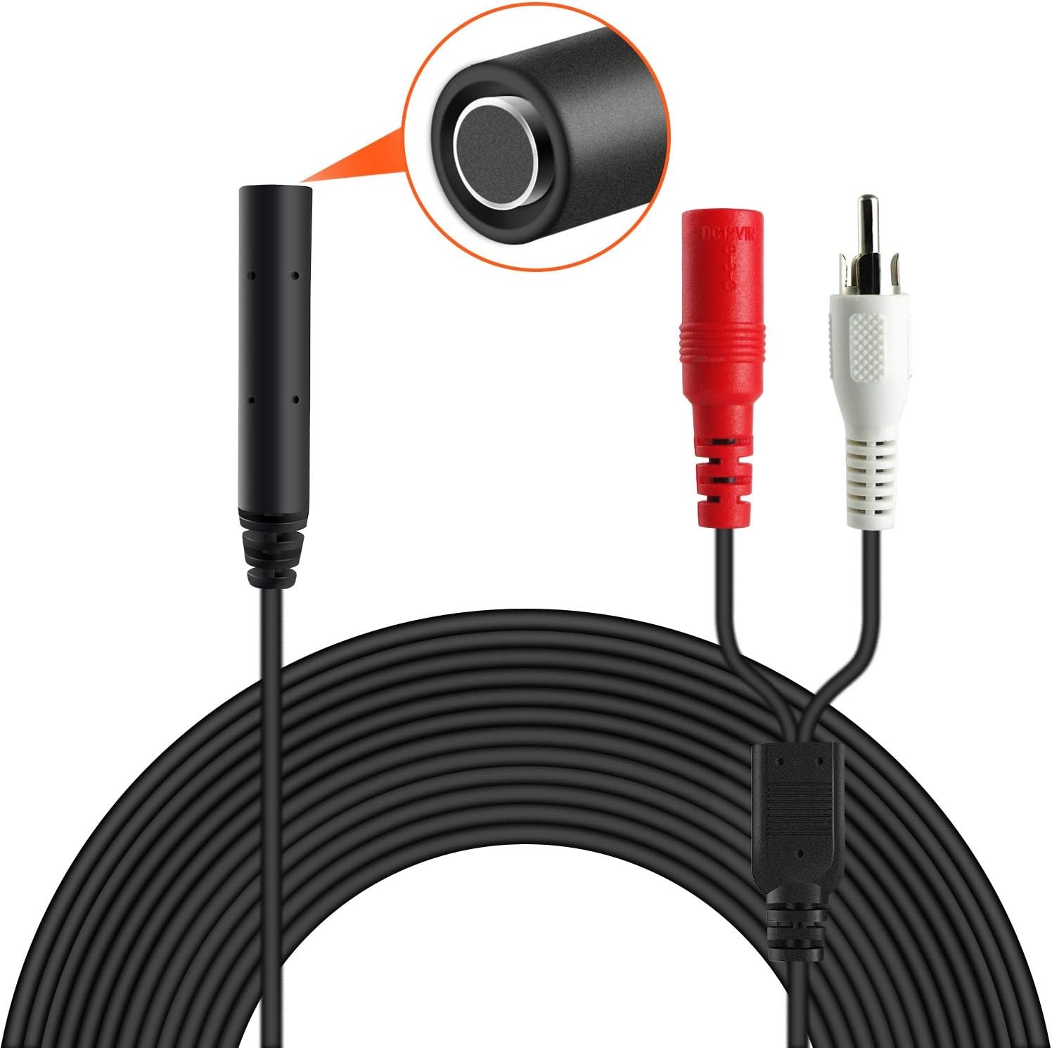 GENERIQUE Micro sur rca pour enregistreur (dvr) videosurveillance