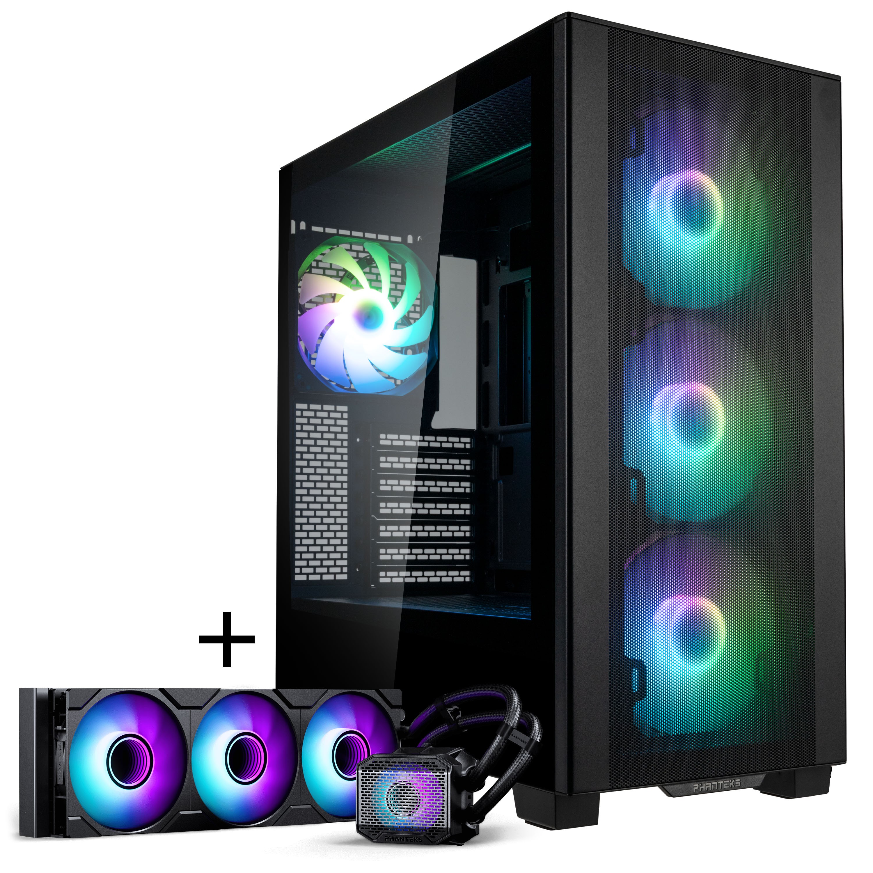 Phanteks XT Pro Ultra + Glacier One 360M25 Gen2 DRGB, 360mm, Bundle