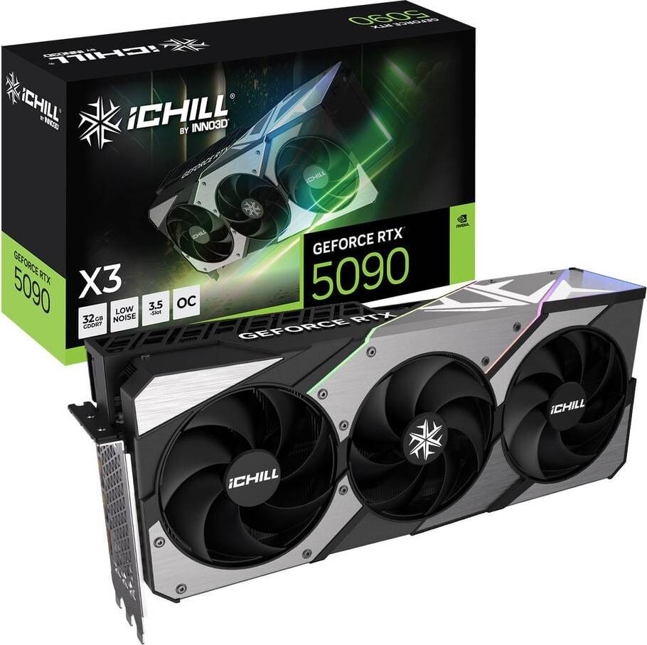 Inno3D RTX5090 iChill X3 32GB GDDR7 HDMI 3xDP