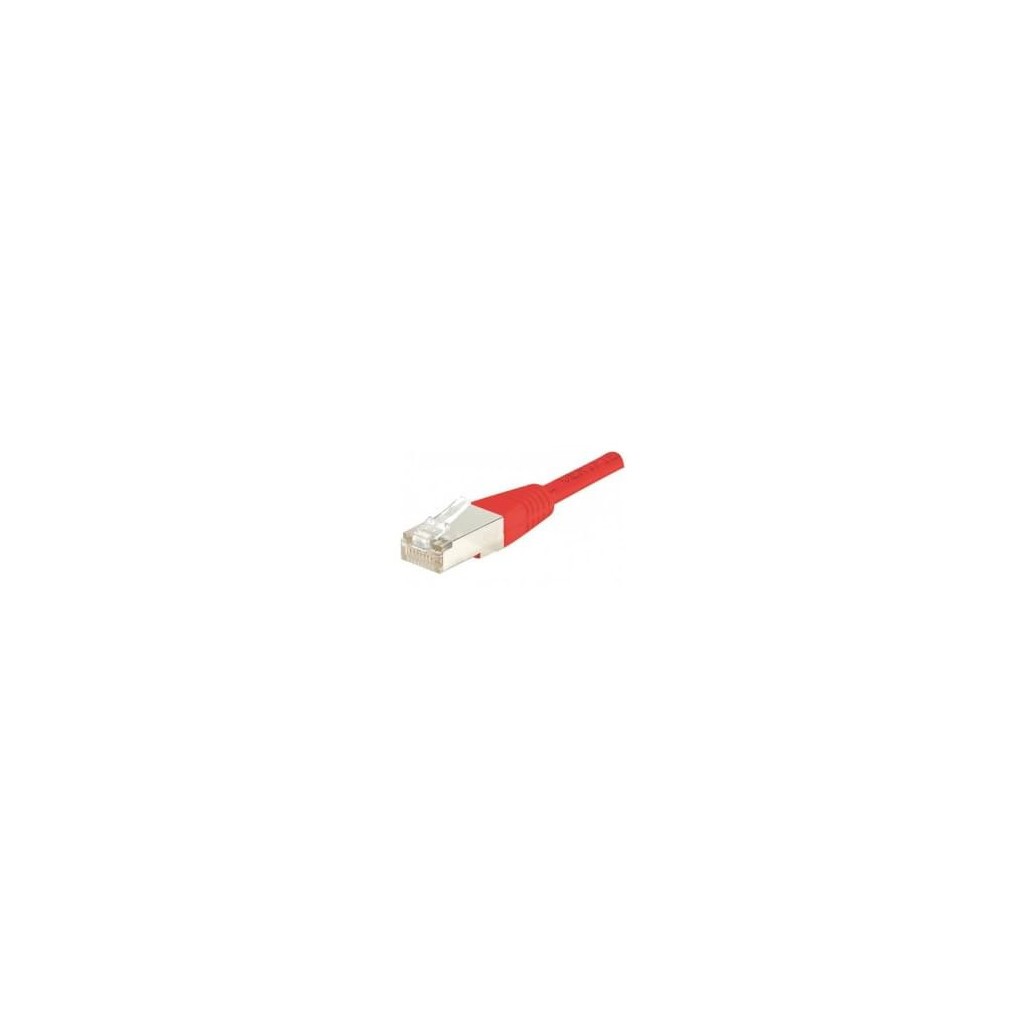 GENERIQUE Cordon Cat 6, 4P Moule 0.50 m FTP Rouge