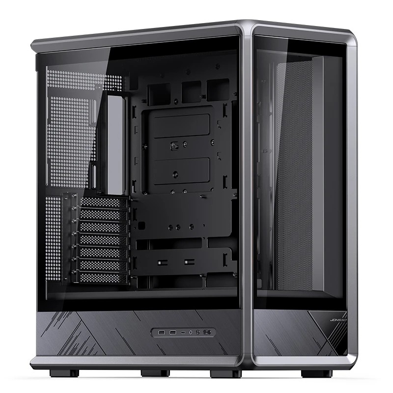 Jonsbo D401 PC-Gehäuse, Midi Tower, ATX, Tempered Glass
