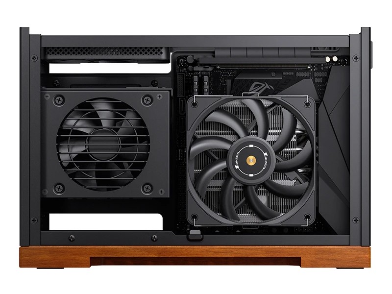 Jonsbo T9 Black PC-Gehäuse, Mini-Gehäuse, ITX, Riserkabel 4.0