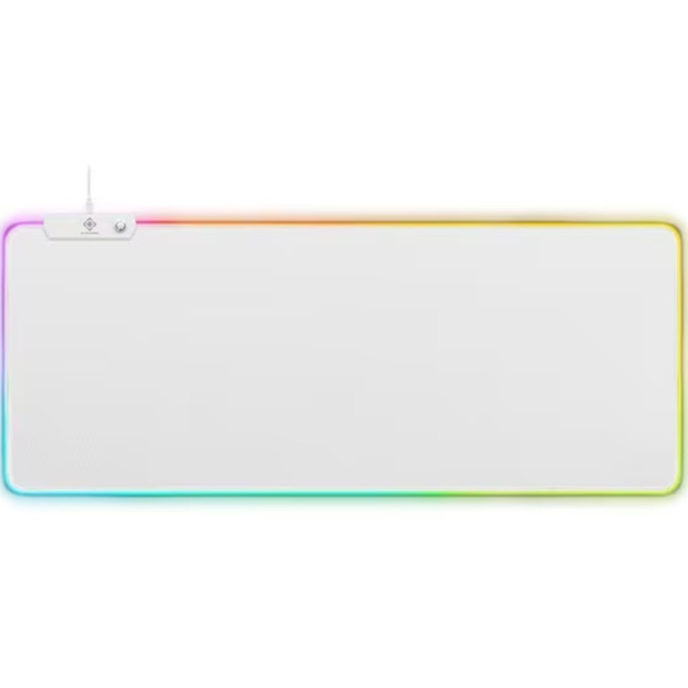 Deltaco Gaming Mauspad USB, RGB, weiß
