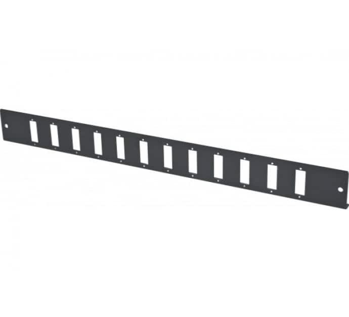 GENERIQUE Façade nue 12 SC Duplex/LC Quad pour tiroir optique 1U